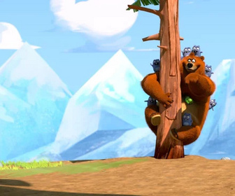 Grizzy et les lemmings - Ours polaire
