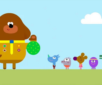 Hé, Oua-Oua - Le badge ballon