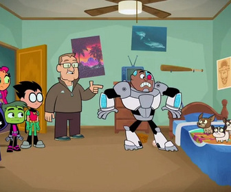 Teen Titans Go ! - Mais où peut bien se cacher Carl Sanpedro ?