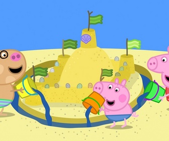 Peppa Pig - S8 E52 - Le château de sable