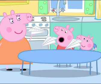Peppa Pig - Les avions de papier