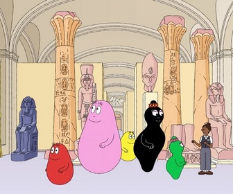 Barbapapa en Famille - Le Louvre