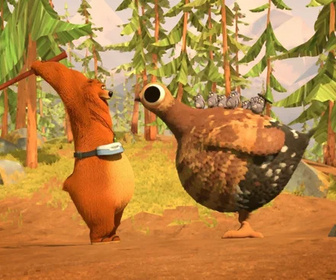 Grizzy et les lemmings - Ours en cartoon