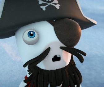 Les Lapins Crétins - Invasion, la série TV - Piraterie crétine - partie 1