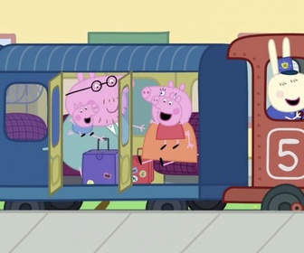 Peppa Pig - S5 E49 - Un long voyage en train