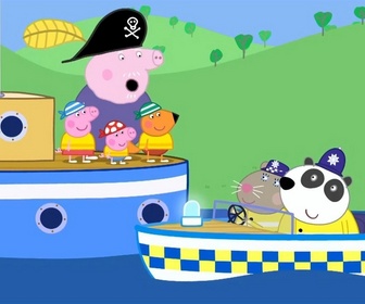 Peppa Pig - S9 E24 - Le bateau de police