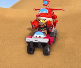 Super Wings - S05 E16 - Le rallye des Grandes Dunes